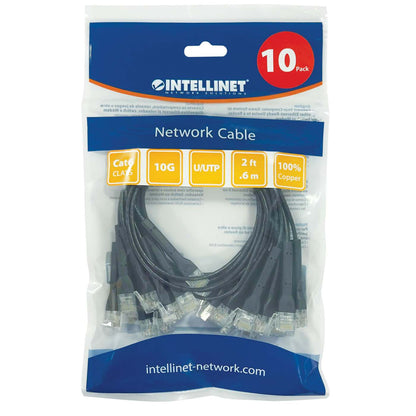 Paquete de 10 cables patch Cat6, FlexyBoot Slim, 0.6 m , U/UTP Packaging Image 2