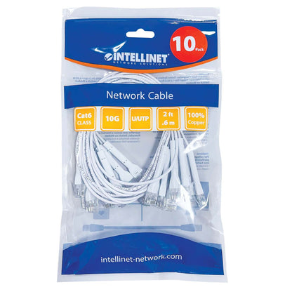 Paquete de 10 cables patch Cat6 FlexyBoot Slim, 0.6 m, U/UTP Packaging Image 2