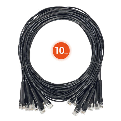 Paquete de 10 cables patch Cat6, FlexyBoot Slim, 0.9 m , U/UTP Image 9