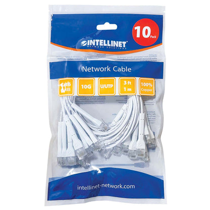 Paquete de 10 cables patch Cat6 FlexyBoot Slim, 0.9 m, U/UTP Packaging Image 2
