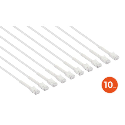 Paquete de 10 cables patch Cat6 FlexyBoot Slim, 1.5 m, U/UTP Image 3
