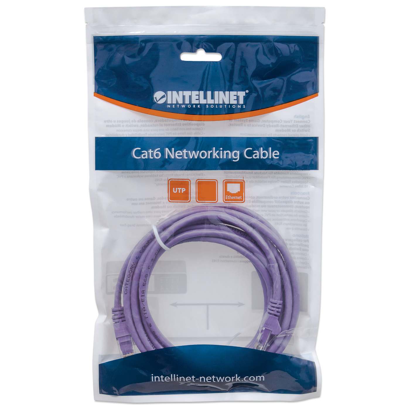 Cable de Red, Cat6, UTP Packaging Image 2