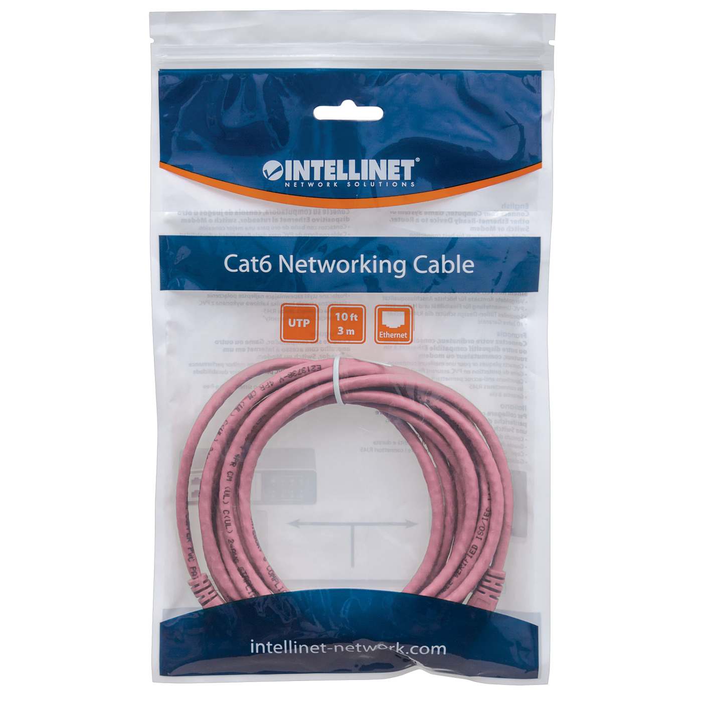 Cable de Red, Cat6, UTP Packaging Image 2