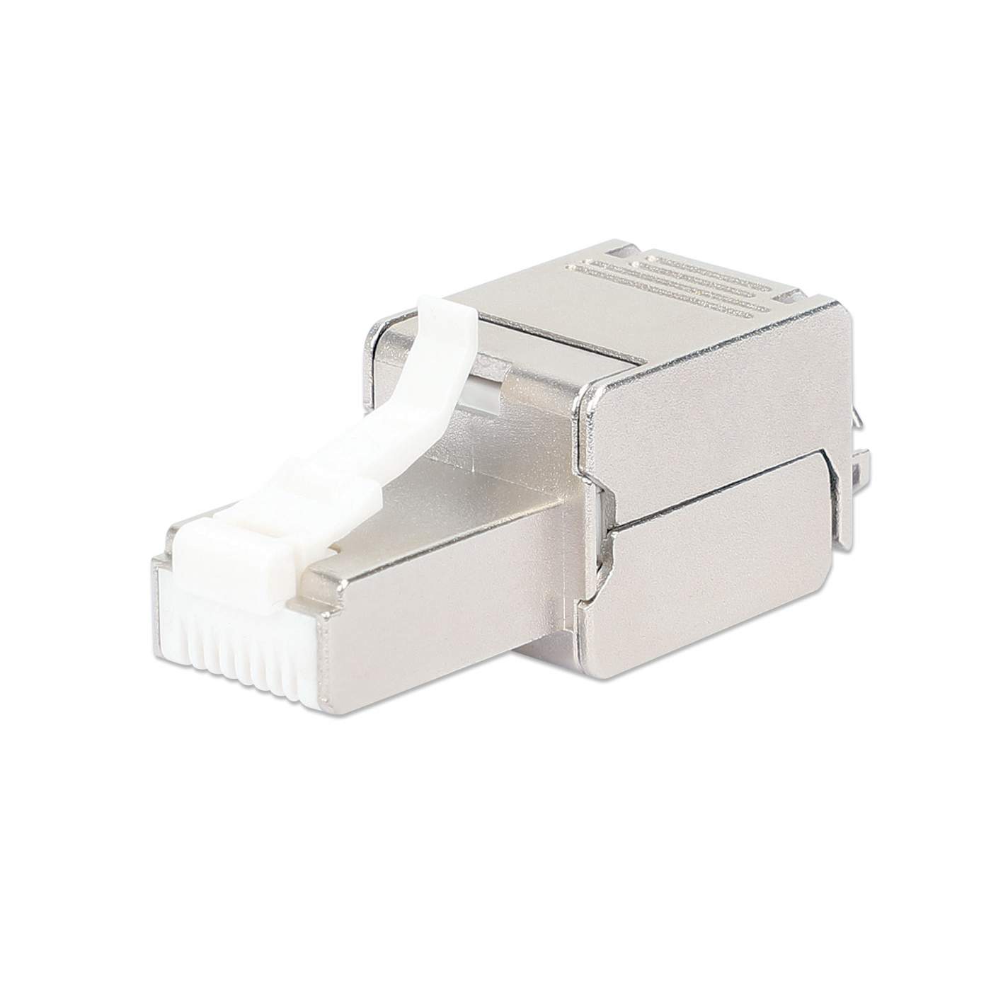 Plug modular RJ45 Cat6a blindado sin herramienta para terminación en campo, 10G Image 1