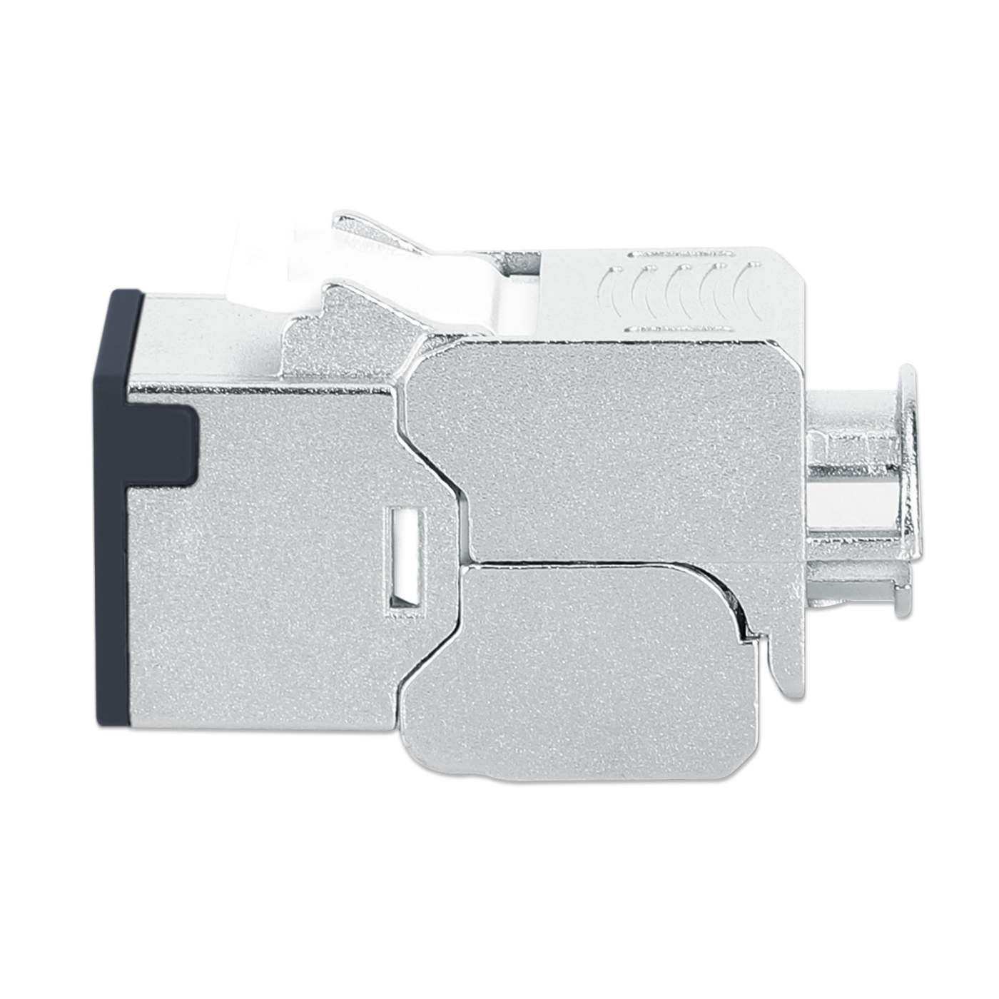 Conector Keystone Delgado Sin Cable blindado Cat6a 10G, negro Image 5