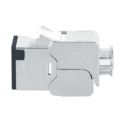 Conector Keystone Delgado Sin Cable blindado Cat6a 10G, negro Image 5