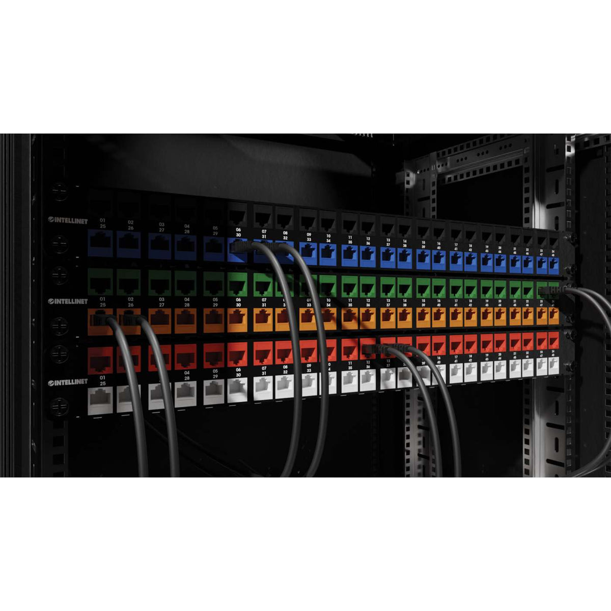 Conector Keystone apantallado sin herramientas Cat6a 10G, verde Image 7