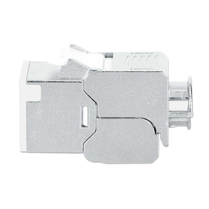 Conector Keystone Cat6a 10G apantallado sin herramientas, blanco Image 5