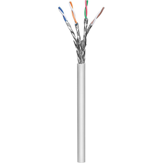 Bobina de Cable S/FTP Cat6a, Sólida, 100% cobre, CM Image 1