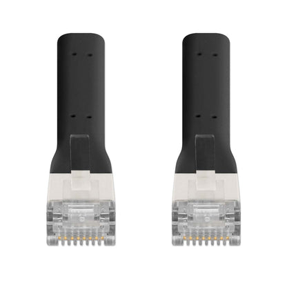 Cable de conexión de red Cat6a F/FTP FlexiBoot Slim, 0,3 m, negro Image 3