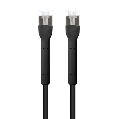 Cable de conexión de red Cat6a F/FTP FlexiBoot Slim, 0,3 m, negro Image 4