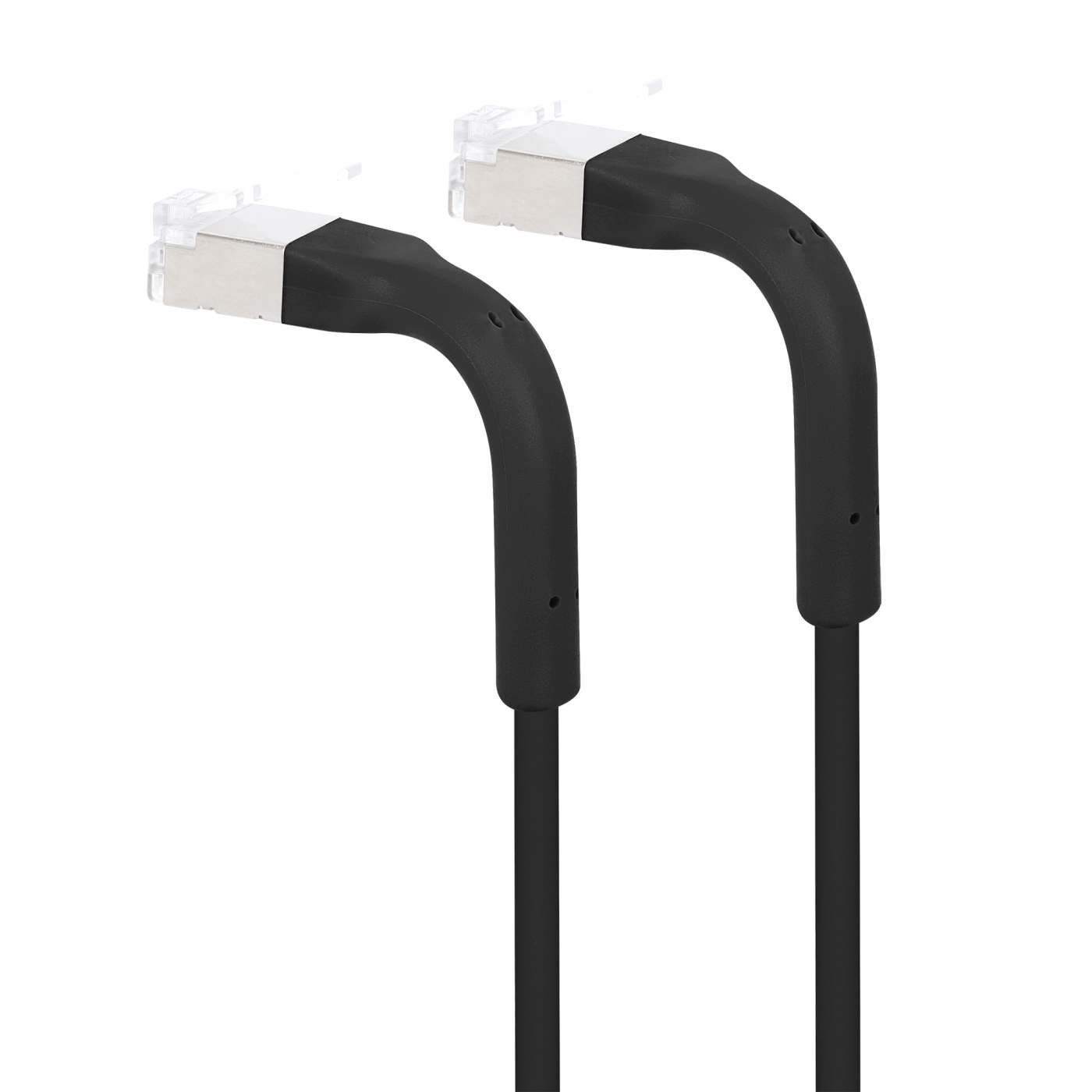 Cable de conexión de red Cat6a F/FTP FlexiBoot Slim, 0,3 m, negro Image 6