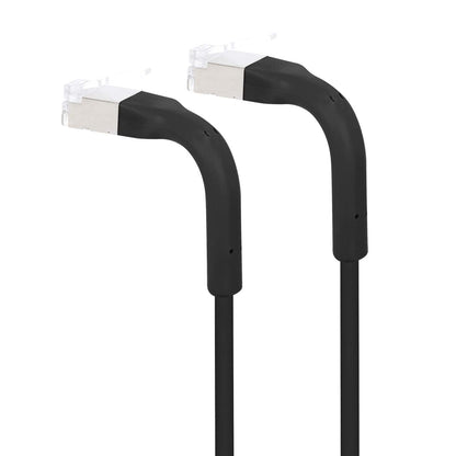 Cable de conexión de red Cat6a F/FTP FlexiBoot Slim, 0,3 m, negro Image 6
