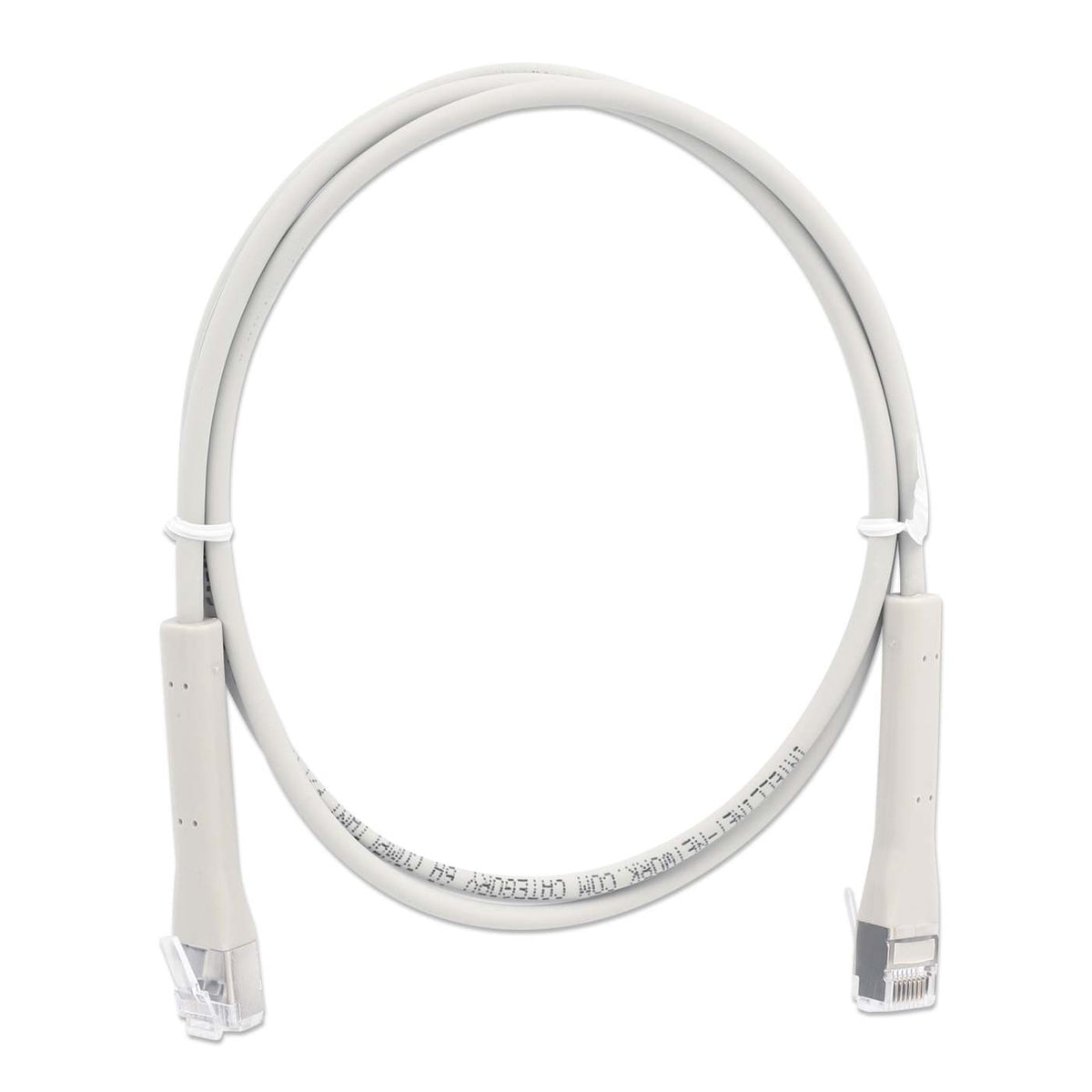 Cable de conexión de red Cat6a F/FTP FlexiBoot Slim, 0,5 m, Gris Image 7