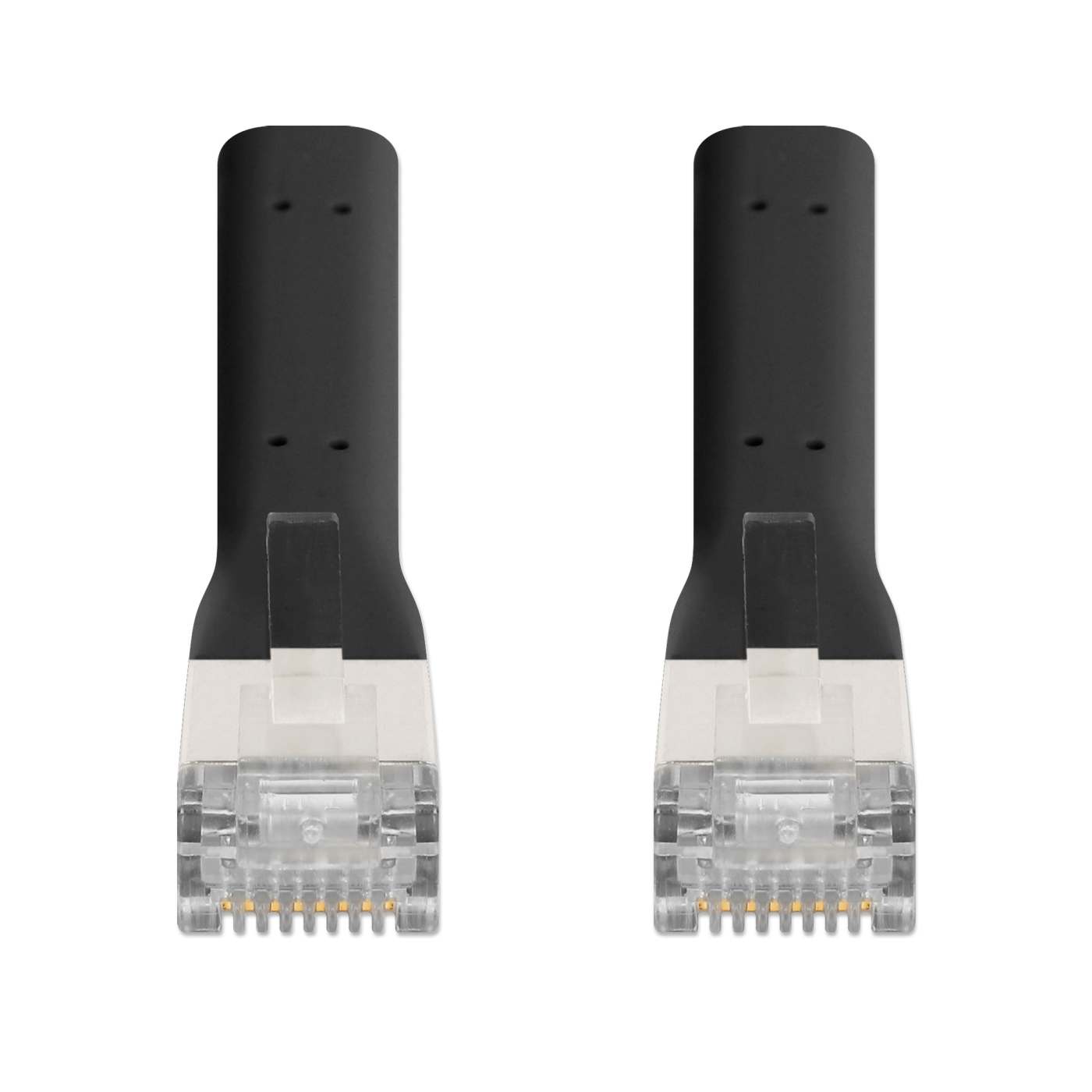 Cable de conexión de red Cat6a F/FTP FlexiBoot Slim, 1 m, Negro Image 3