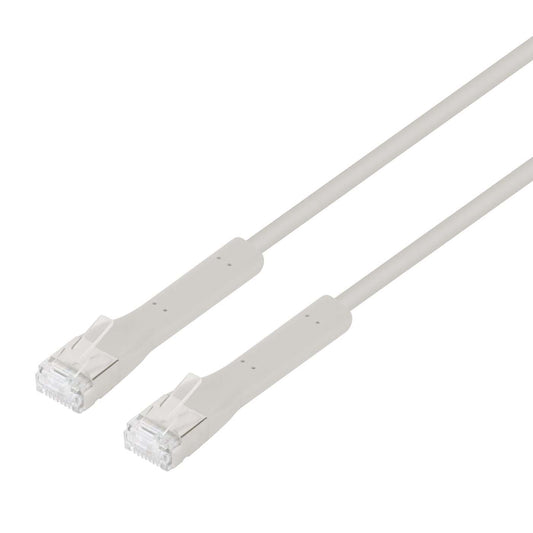 Cable de conexión de red Cat6a F/FTP FlexiBoot Slim, 1 m, gris Image 1
