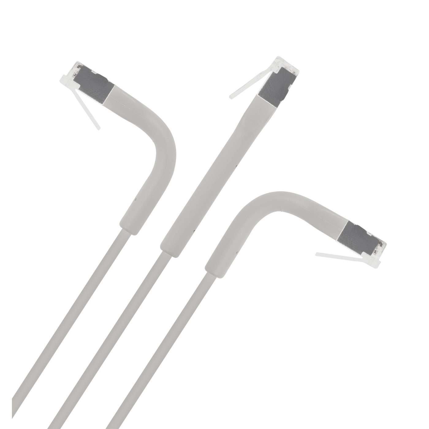 Cable de conexión de red Cat6a F/FTP FlexiBoot Slim, 1 m, gris Image 5