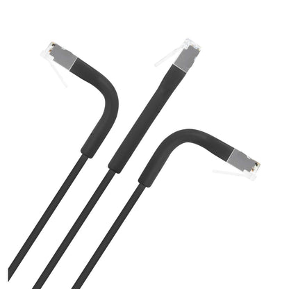 Cable de conexión de red Cat6a F/FTP FlexiBoot Slim, 1.5 m, negro Image 5