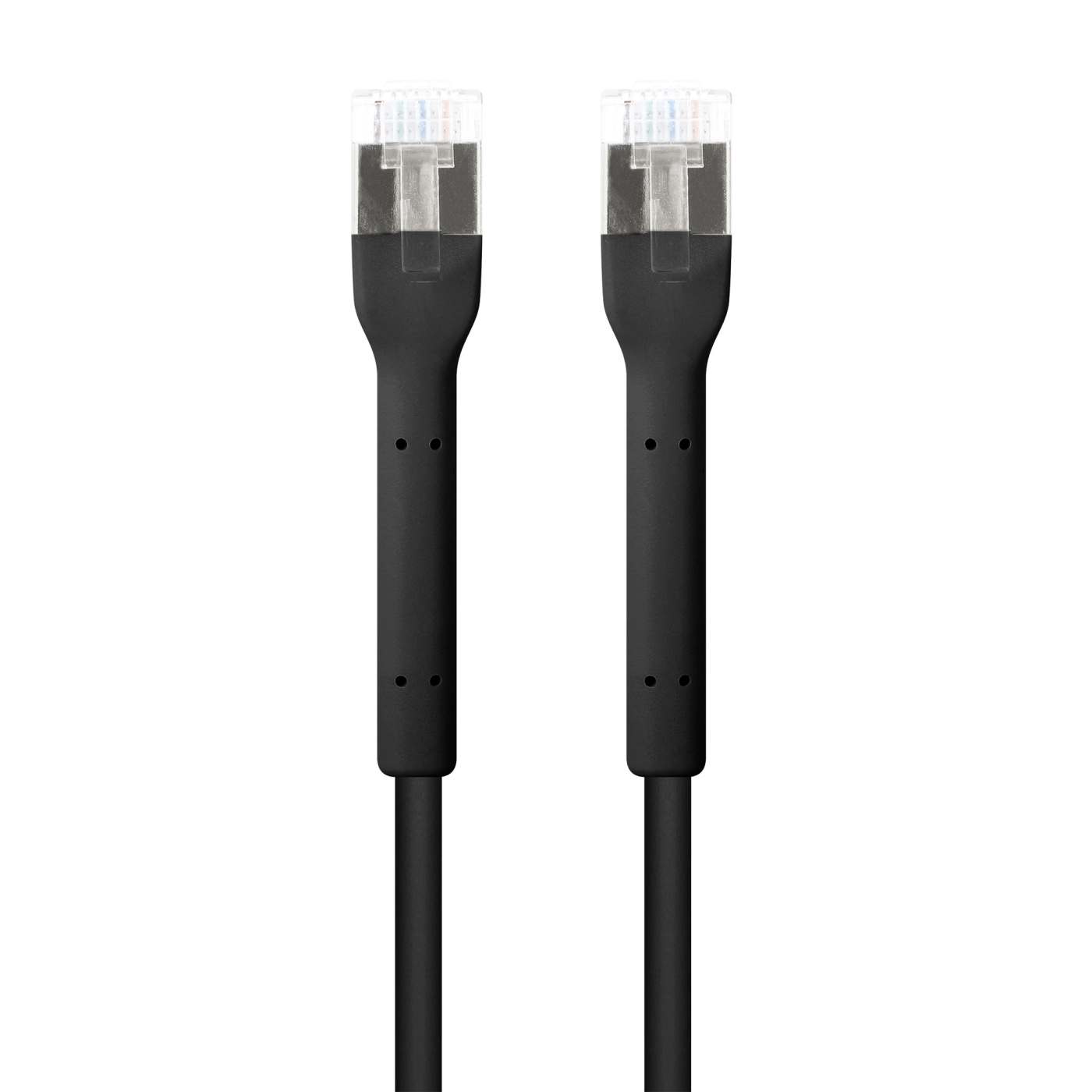 Cable de conexión de red Cat6a F/FTP FlexiBoot Slim, 2 m, negro Image 4