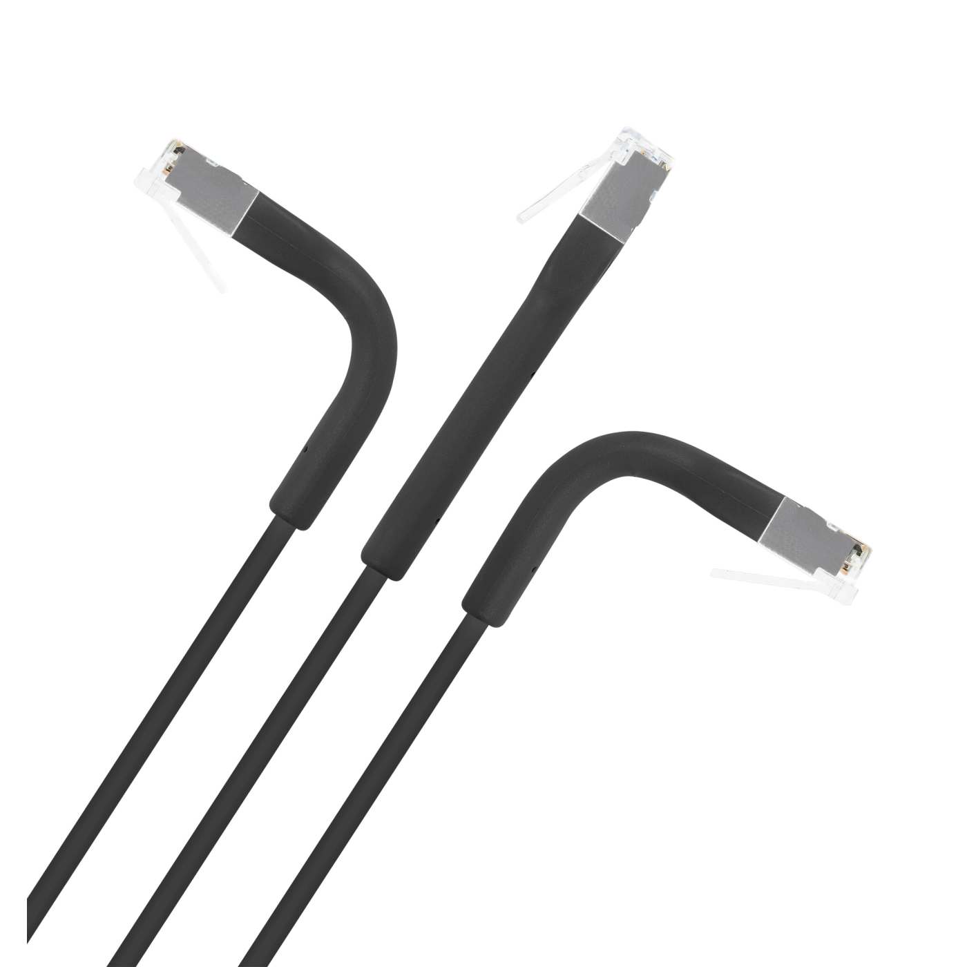 Cable de conexión de red Cat6a F/FTP FlexiBoot Slim, 2 m, negro Image 5