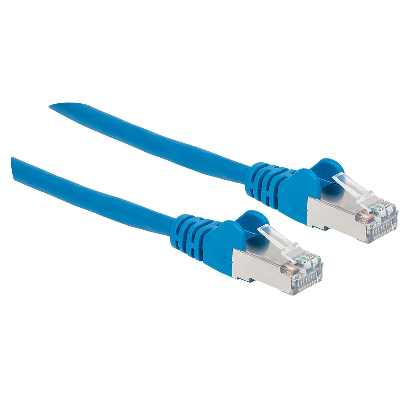Cable de Red Cat6a S/FTP, 30 cm, Azul Image 3