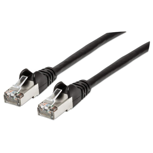 Cat6a S/FTP Patch Cable, 5 ft, Black Image 1