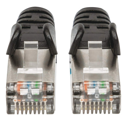 Cat6a S/FTP Patch Cable, 5 ft, Black Image 4