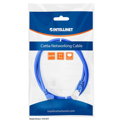 Cable de Red Cat6a S/FTP, 2.1 m, Negro Packaging Image 2