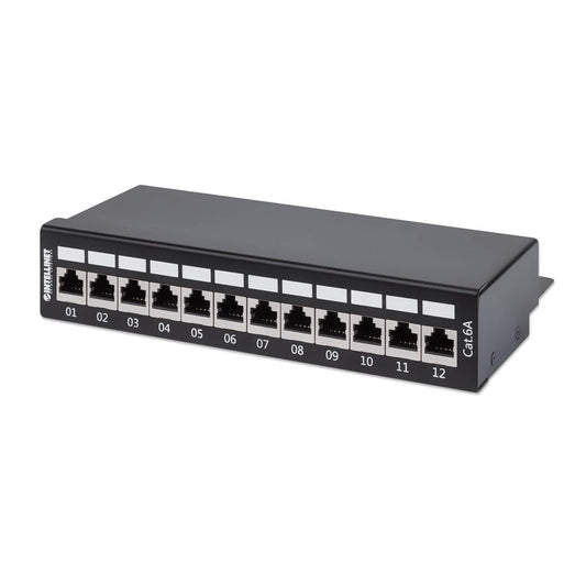 Pánel de parcheo blindado Cat 6a para escritorio Image 1