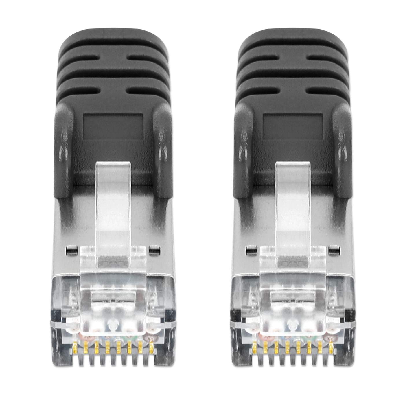 INT OPP Patch Cable Cat.8 S/FTP PVC Black 1FT 24AWG Image 3