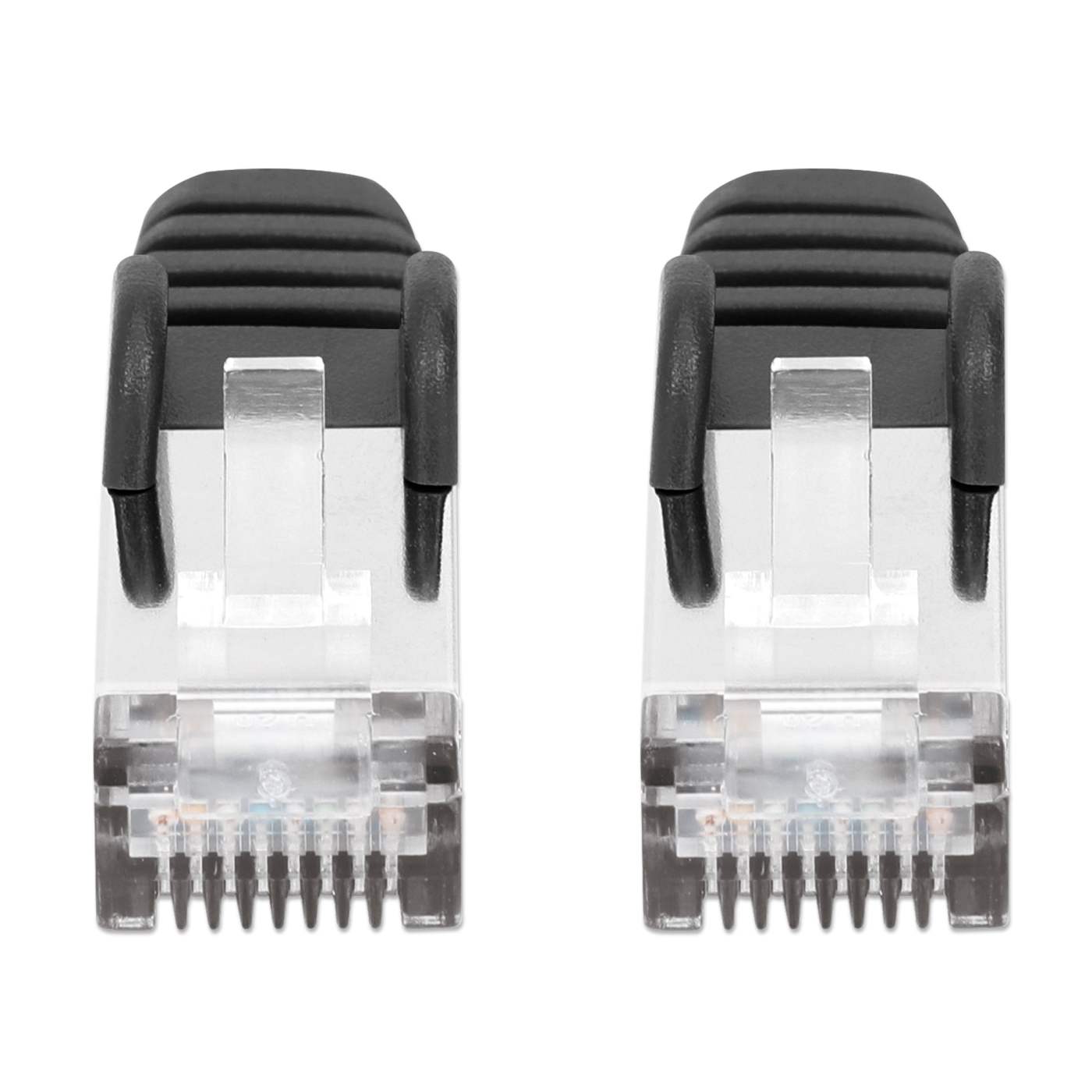 Paquete de 10 cables patch slim Cat8.1 U/FTP, 0.15 m, negro Image 5