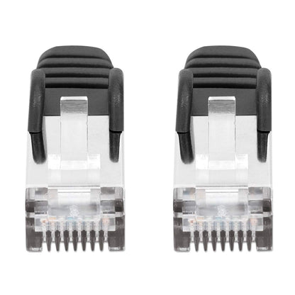 Paquete de 10 cables patch slim Cat8.1 U/FTP, 0.15 m, negro Image 5