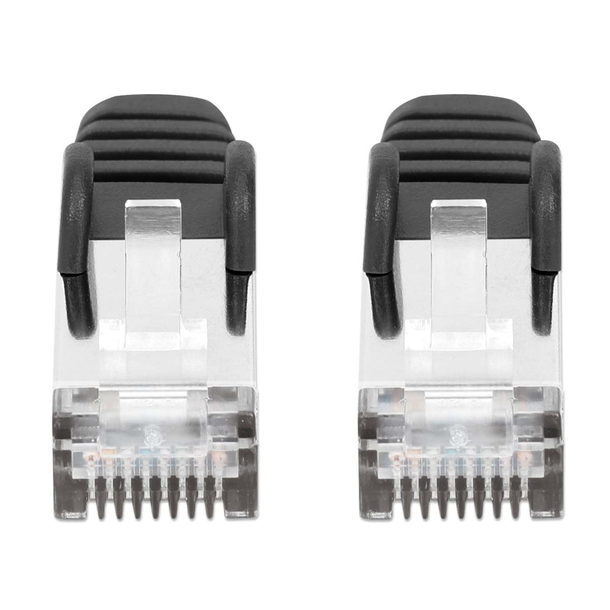 Paquete de 10 cables patch slim Cat8.1 U/FTP, 0.15 m, negro Image 5