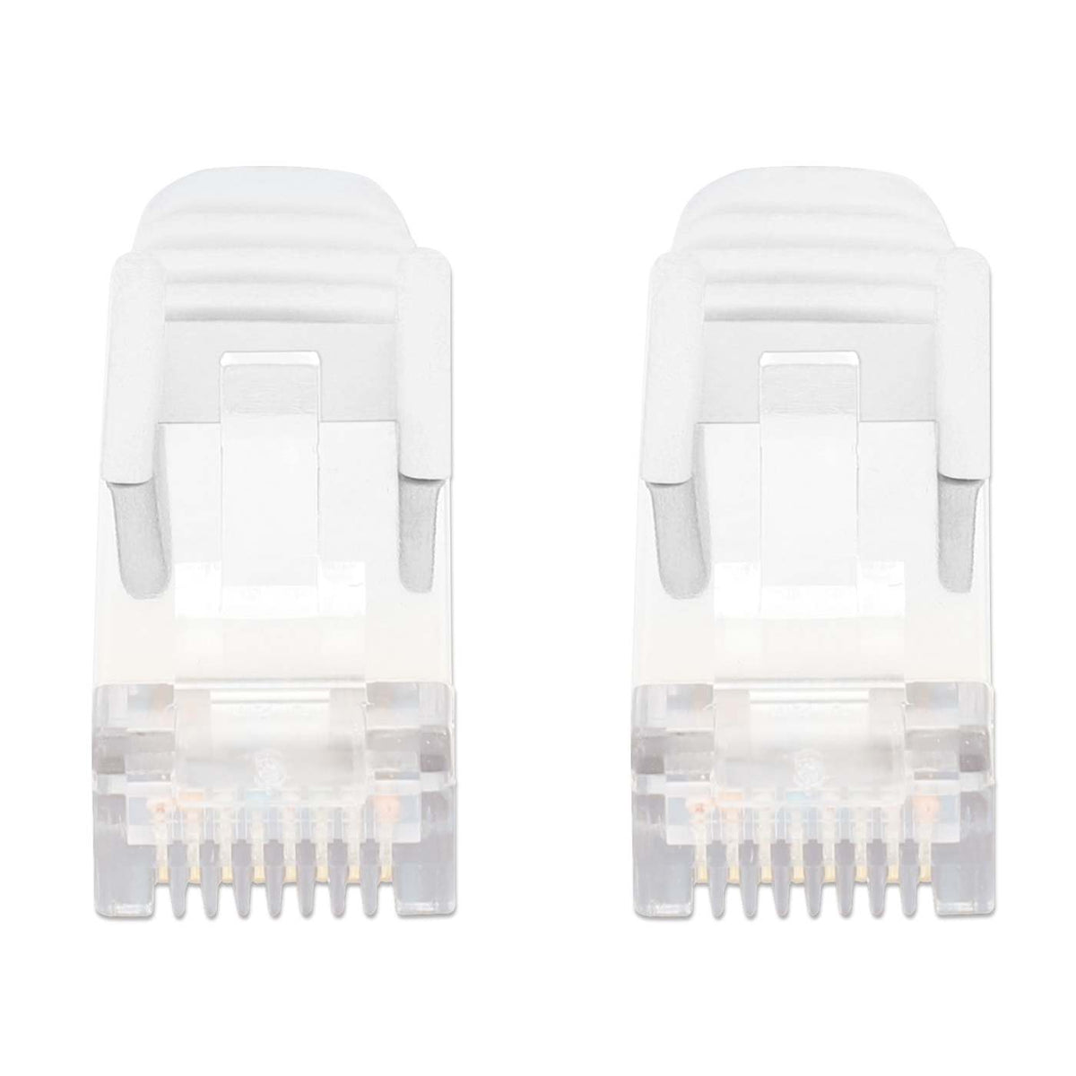 Paquete de 10 cables patch slim Cat8.1 U/FTP, 0.15 m, blanco Image 5