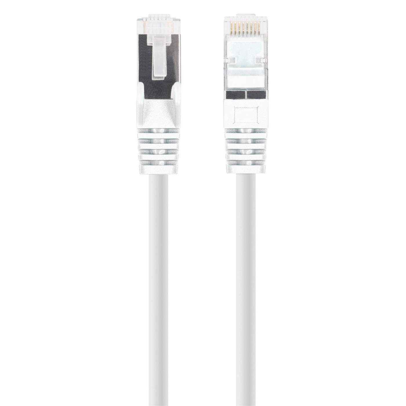 Paquete de 10 cables patch slim Cat8.1 U/FTP, 2 m, blanco Image 5