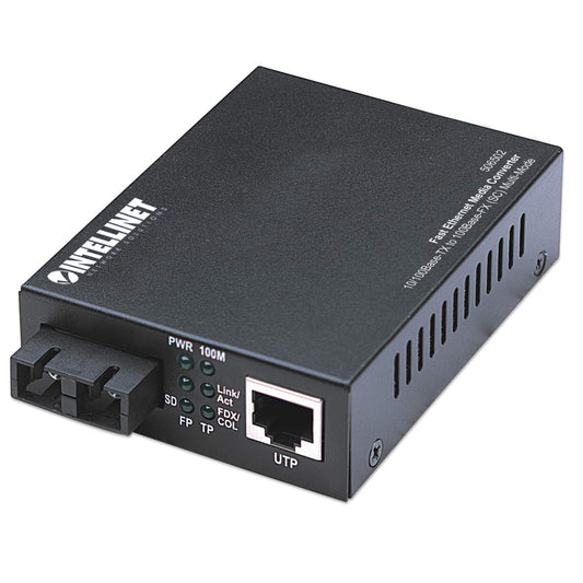 Convertidor de Medios Fast Ethernet, 2 km Image 1