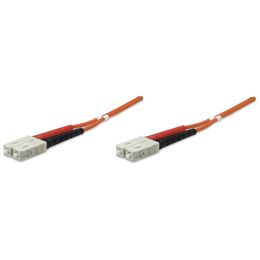 Cable de conexión de fibra óptica, dúplex, multimodo Image 1