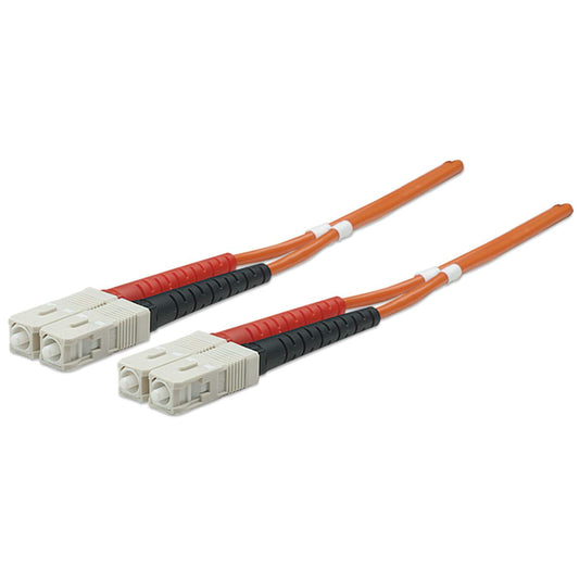 Cable de conexión de fibra óptica, dúplex, multimodo Image 1