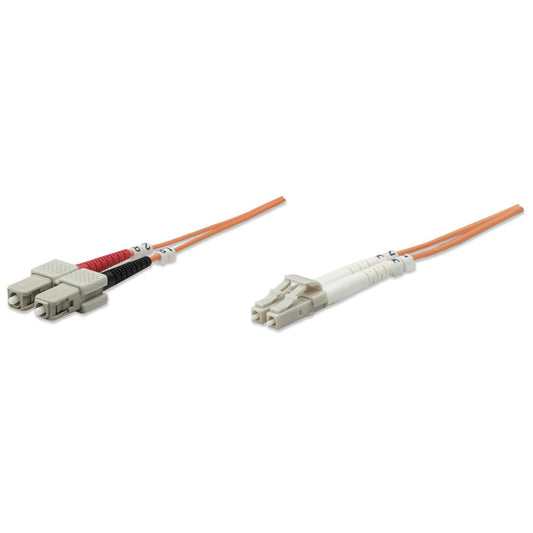 Cable de conexión de fibra óptica, dúplex, multimodo Image 1