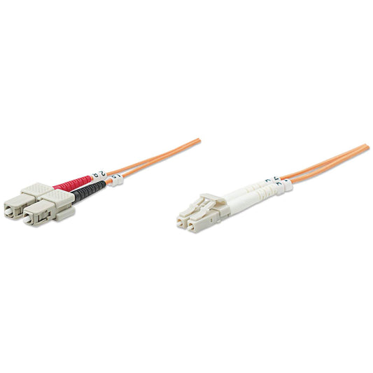 Cable de conexión de fibra óptica, dúplex, multimodo Image 1