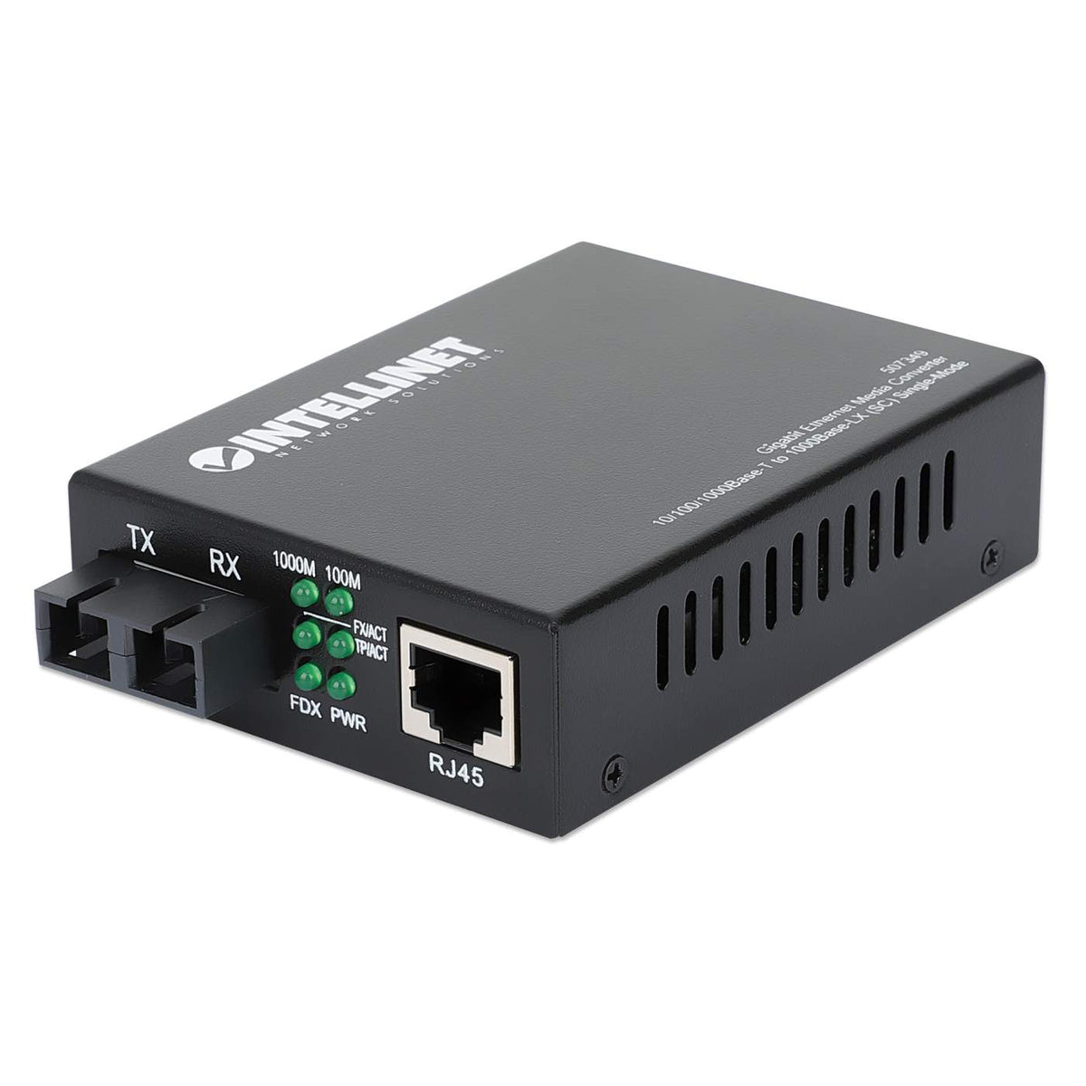 Convertidor de medios mono-modo Gigabit Ethernet Image 1