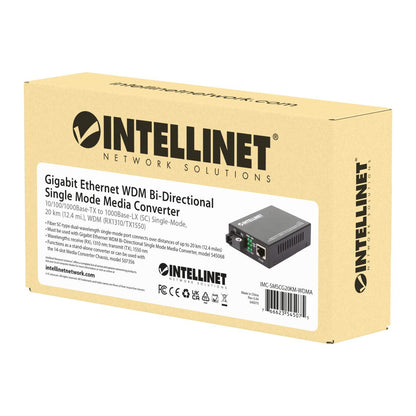 Convertidor WDM bidireccional de medios a Gigabit Ethernet Packaging Image 2