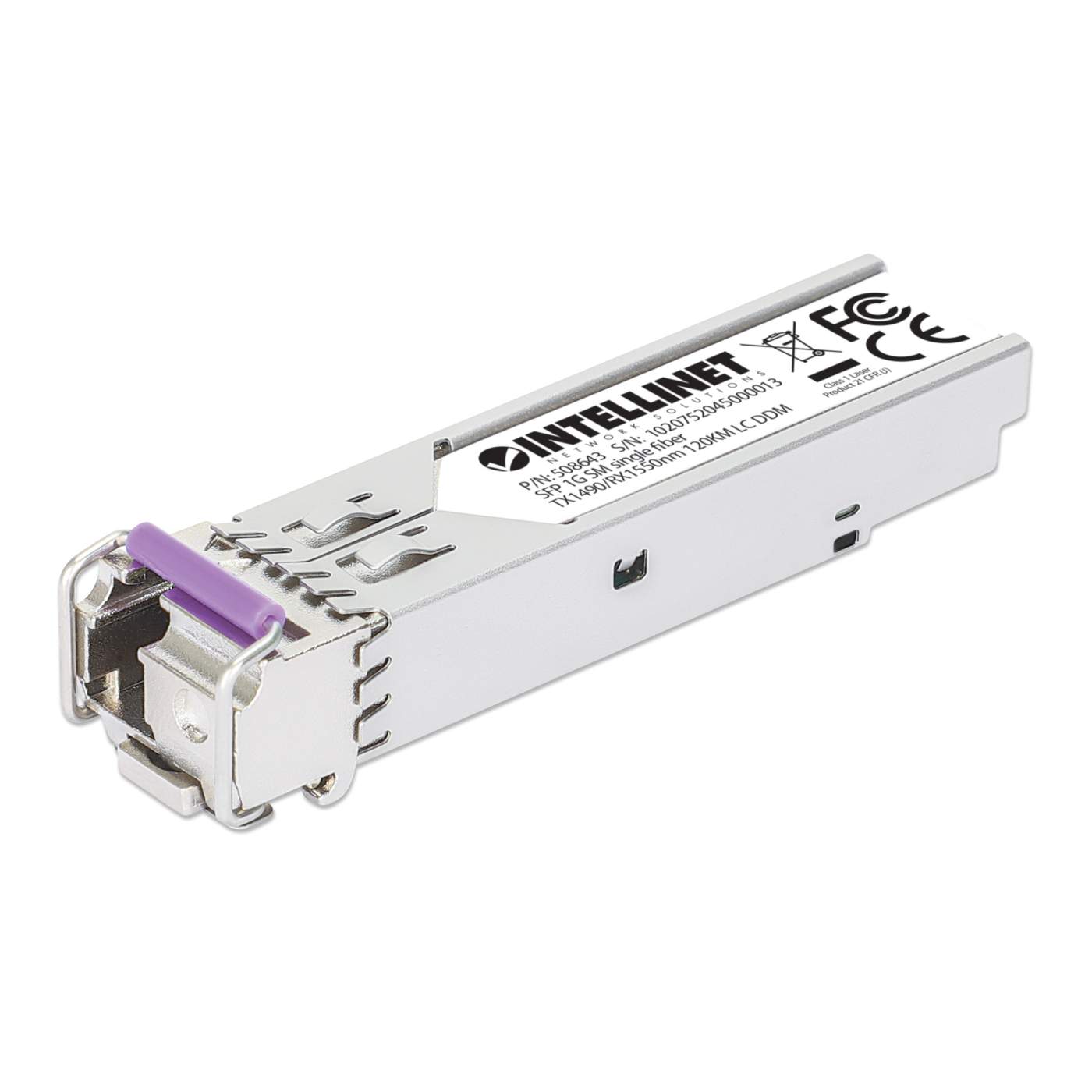 Transceptor Óptico SFP WDM Bidireccional Gigabit Image 1
