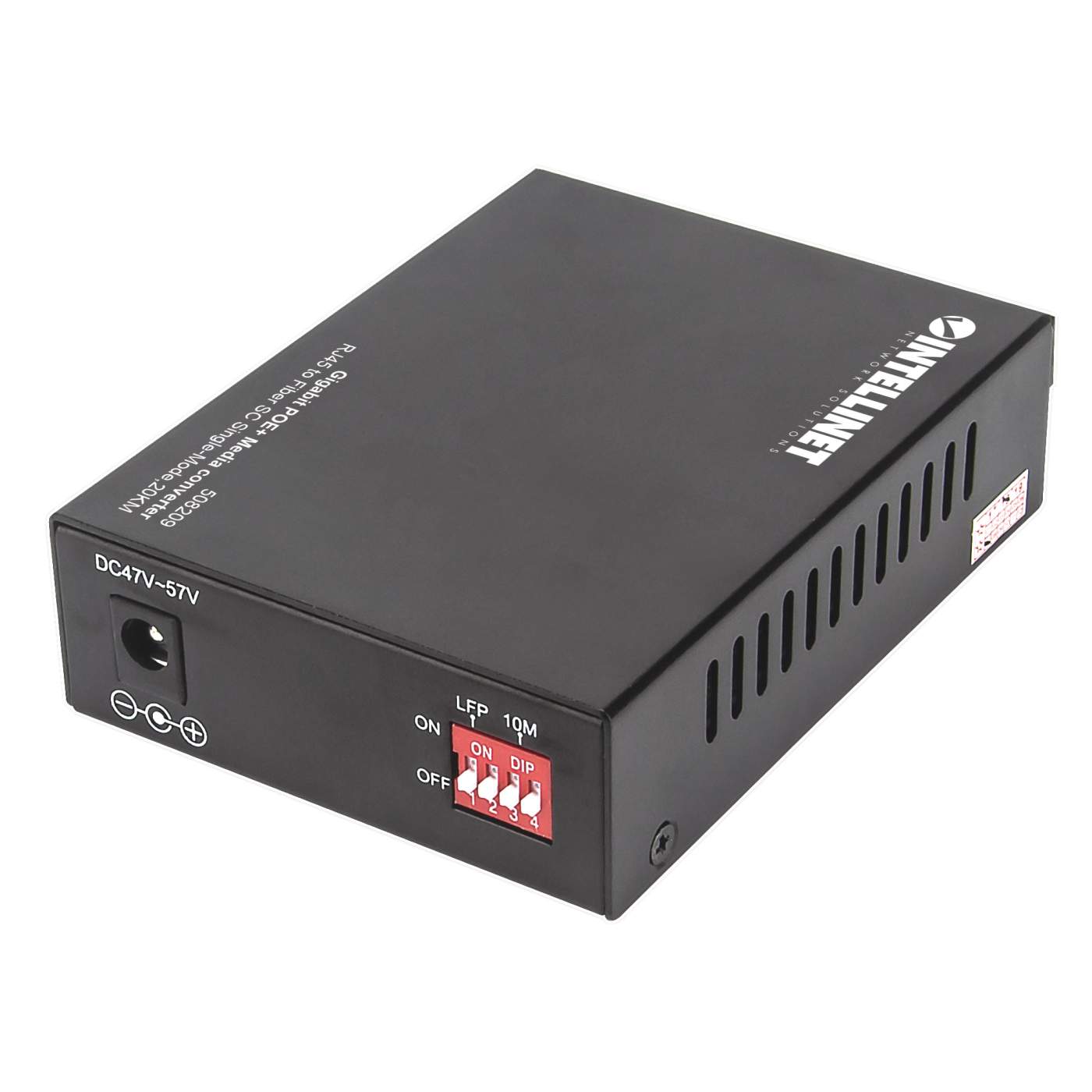 Convertidor de medios PoE+ Gigabit Image 5