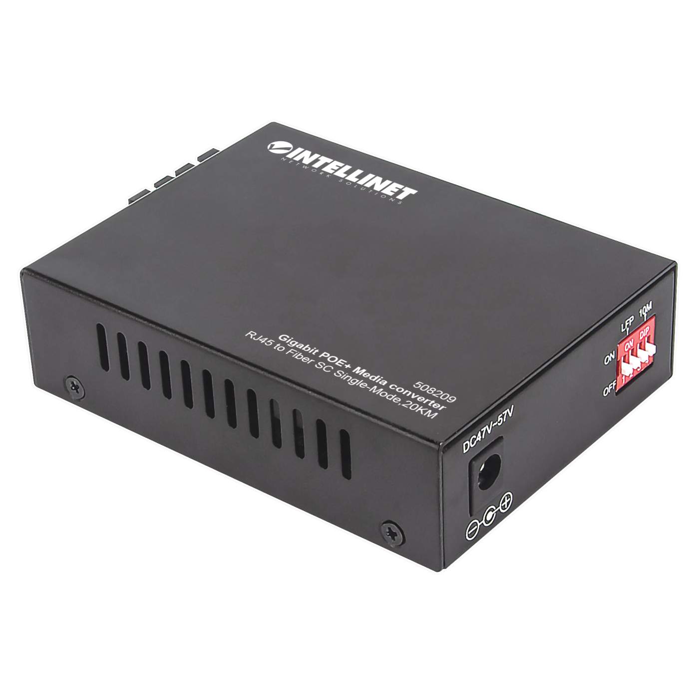 Convertidor de medios PoE+ Gigabit Image 6