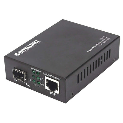 Convertidor de medios Gigabit PoE+ Image 1