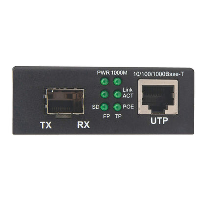 Convertidor de medios Gigabit PoE+ Image 4