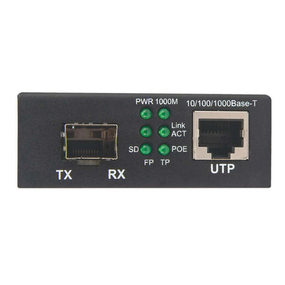 Convertidor de medios Gigabit PoE+ Image 4