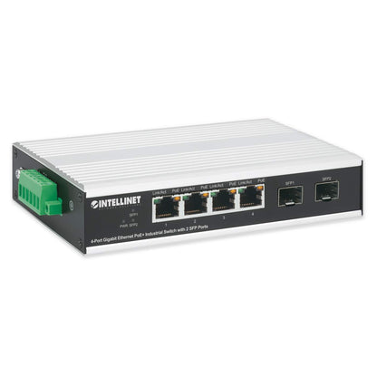 Switch industrial PoE+ con 4 puertos Gigabit Ethernet + 2 SFP Image 3