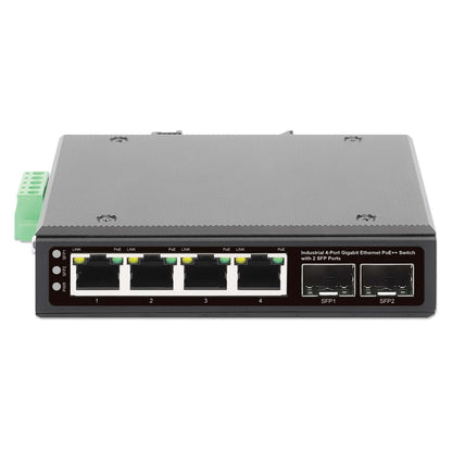 Switch Industrial Gigabit con 4 puertos PoE++ y 2 puertos SFP Image 4